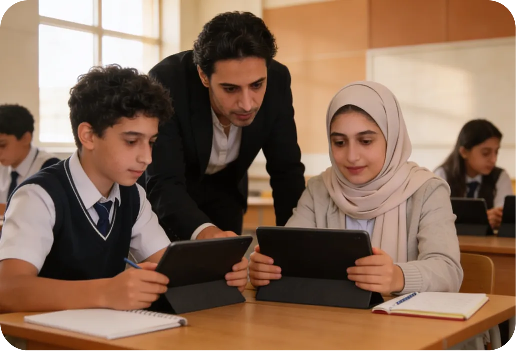 Tablet-based learning environments across MENA